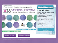 La Galleria dei Pensieri – 18° Meeting Giovani