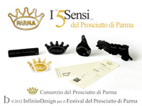 5 Magneti per il Prosciutto di Parma – Gadget in plexiglass