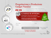 Progettazione e Produzione Gadget Natalizi – Landing Page